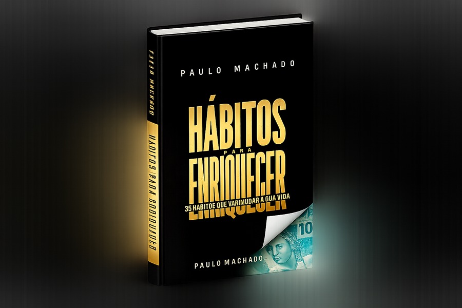 Capa do livro Hábitos para Enriquecer